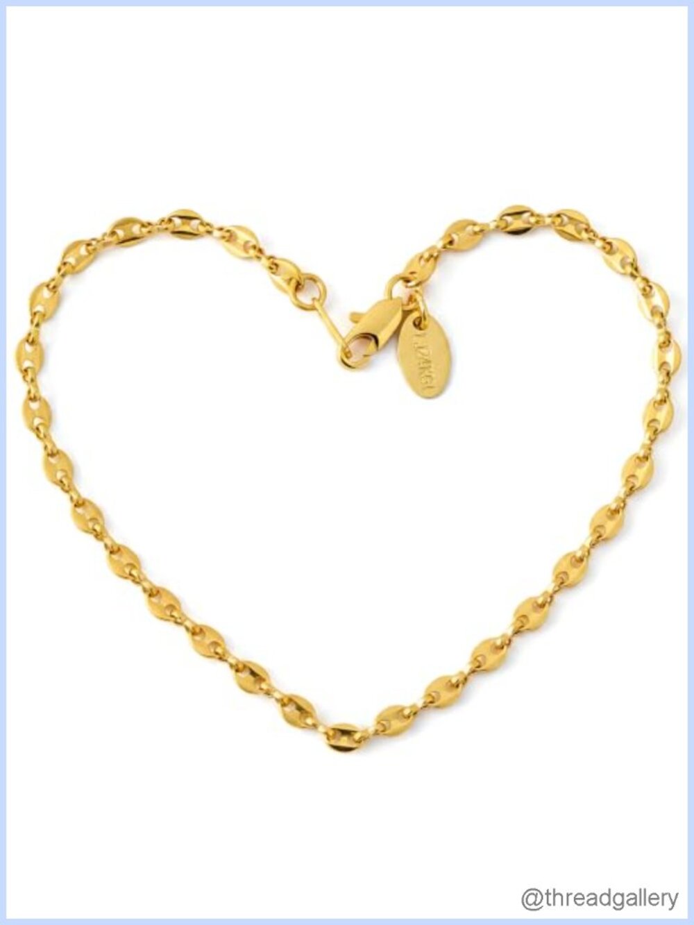 Womens Gold Plated Anklet O-Link Chain 24k Real Gold Plated Ankle Bracelet